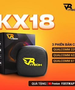 Bộ Android Box VRTECH KX-18 Chính Hãng, 3 Phiên Bản CPU 8 Nhân QCM2290, QCM6225, QCM6115 Android 13 dành cho ô tô